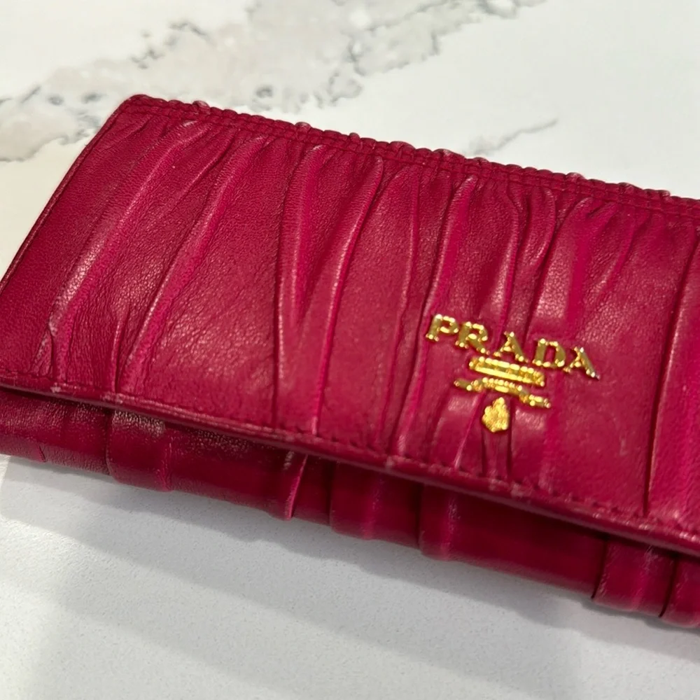Prada Italy Leather Wallet
